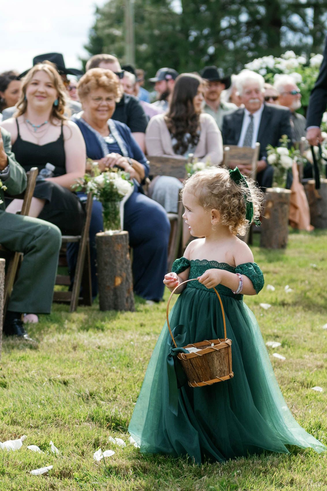 Coleman Guest Ranch wedding ceremony