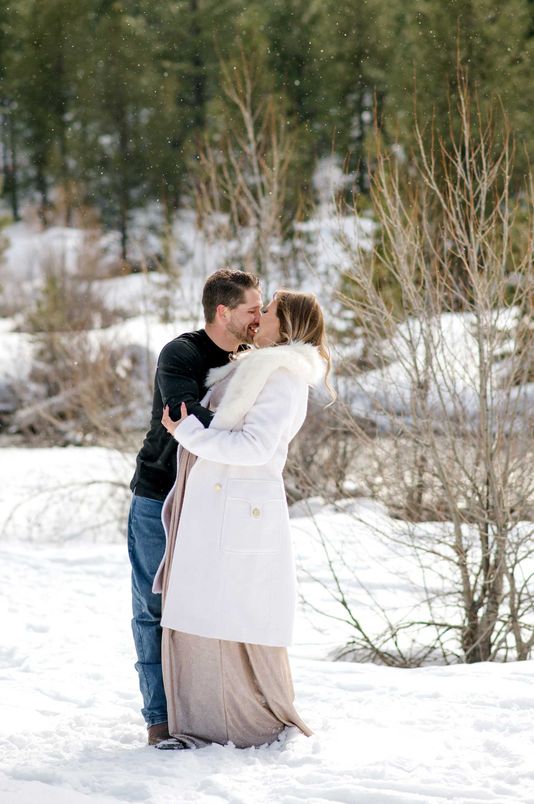 Tumalo Falls engagement