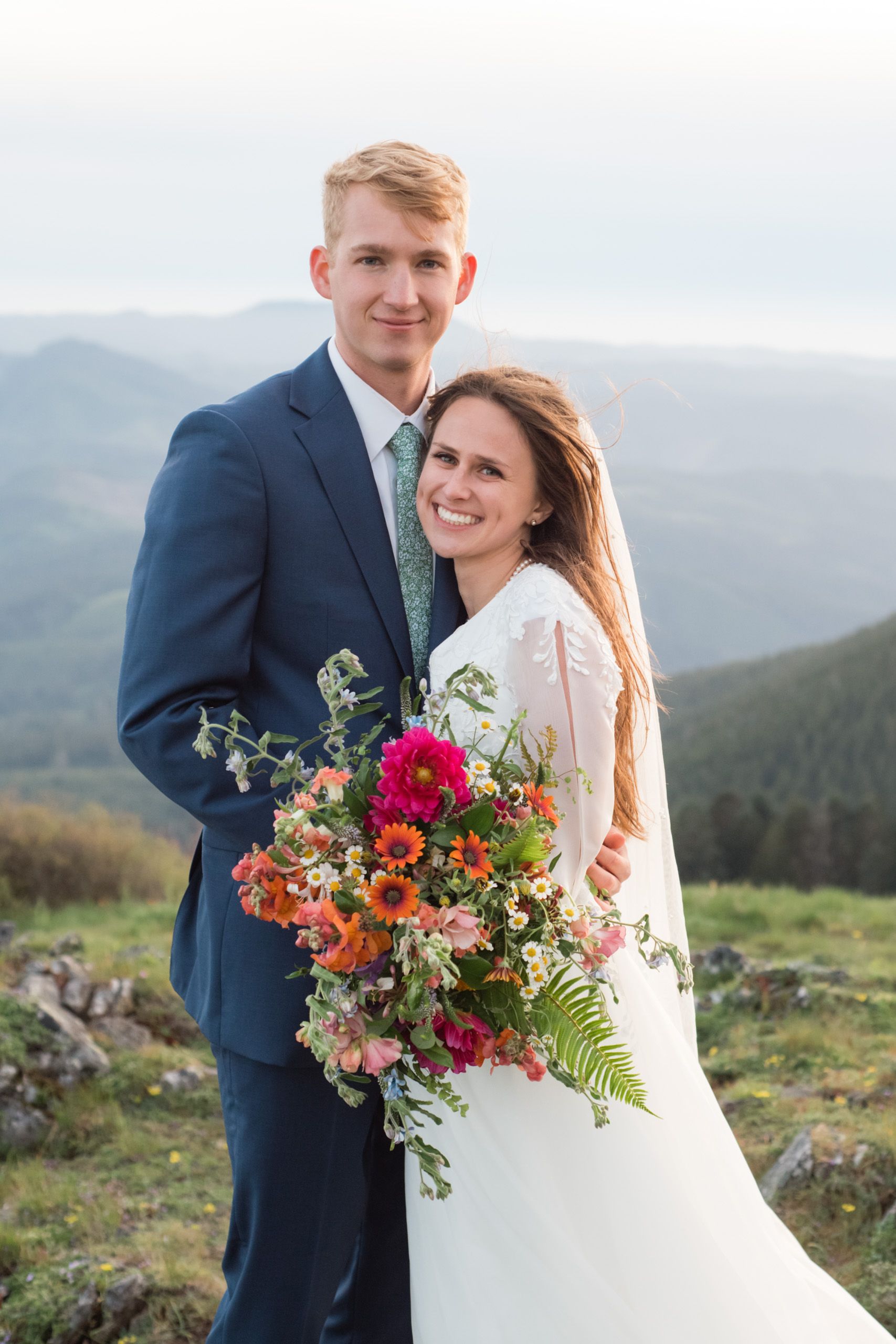 Bridal session at Marys Peak