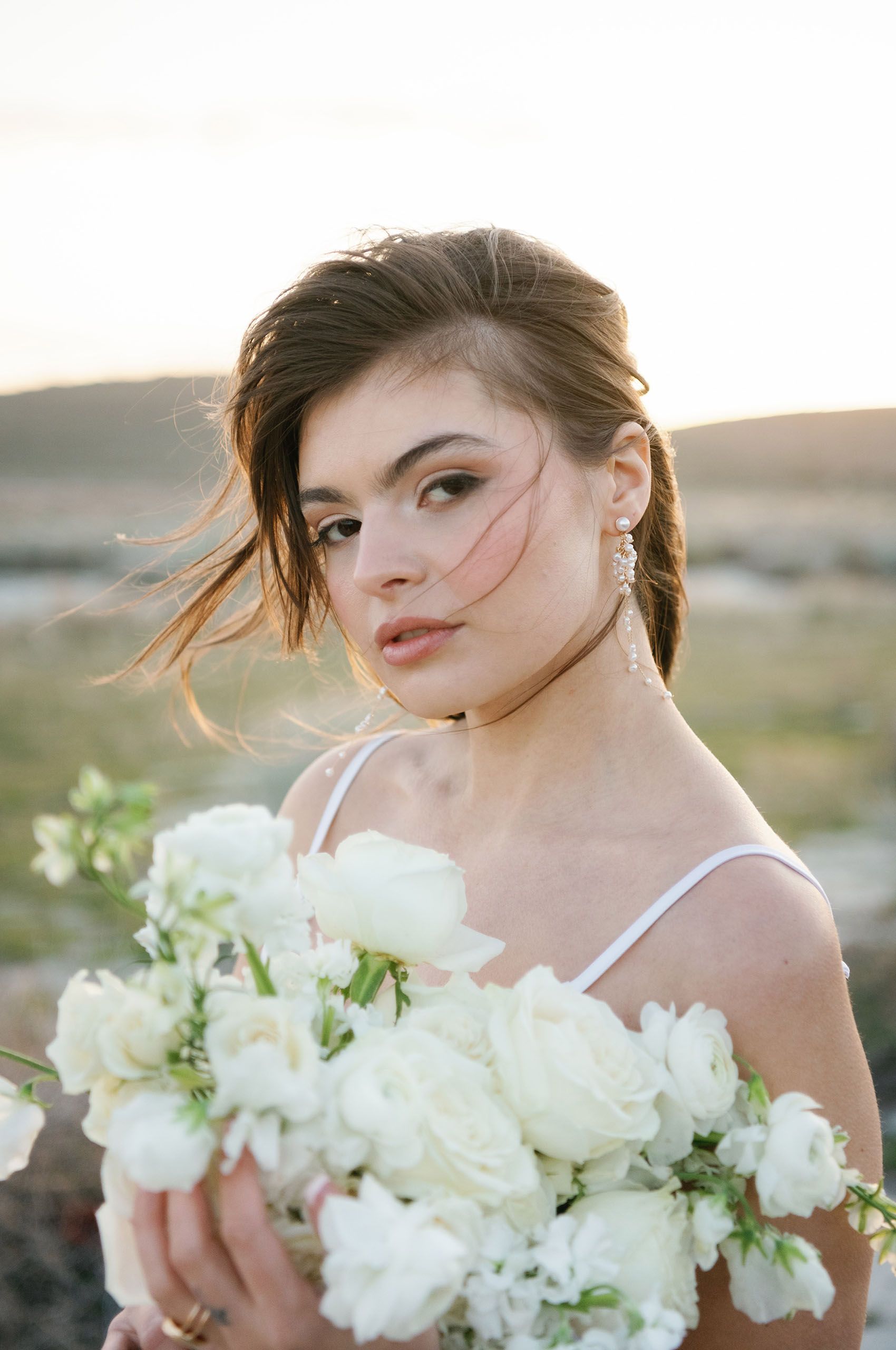 Sunrise bridal session in Utah