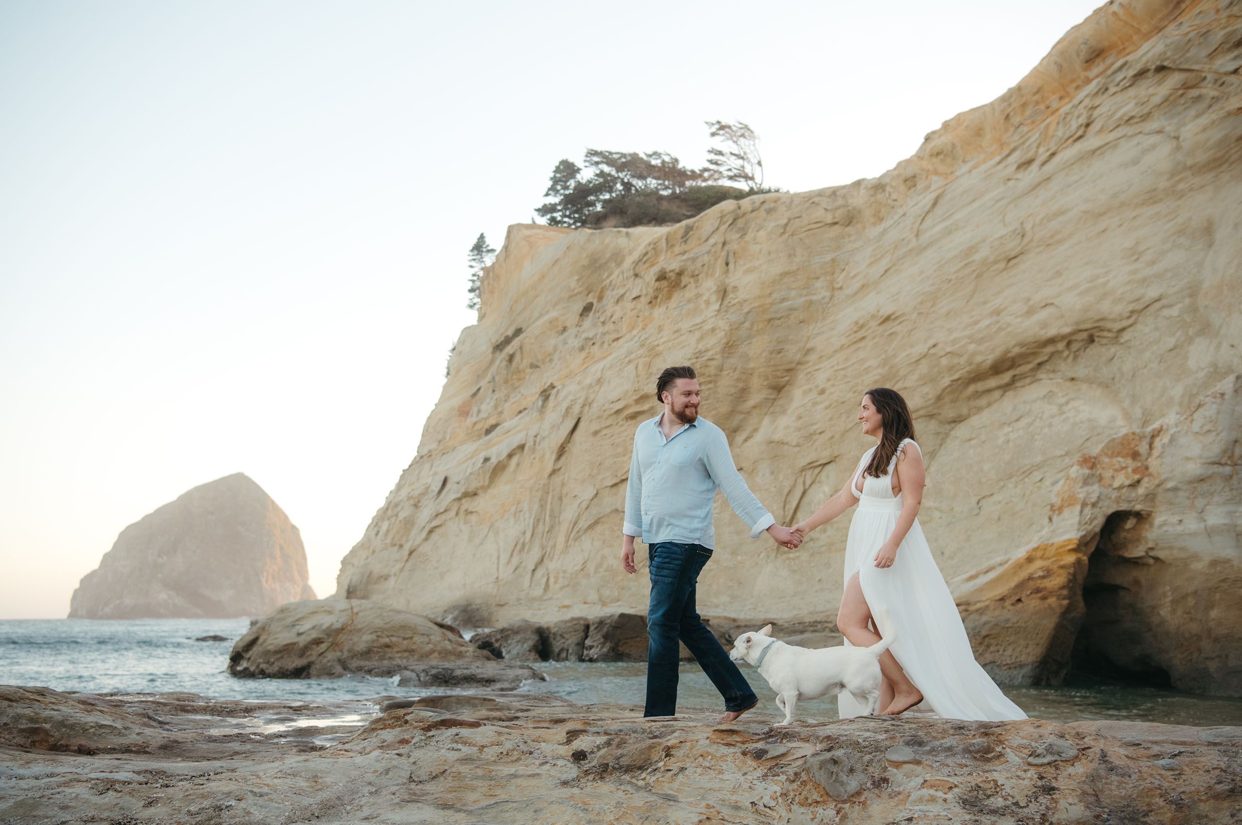 Cape Kiwanda engagement photos