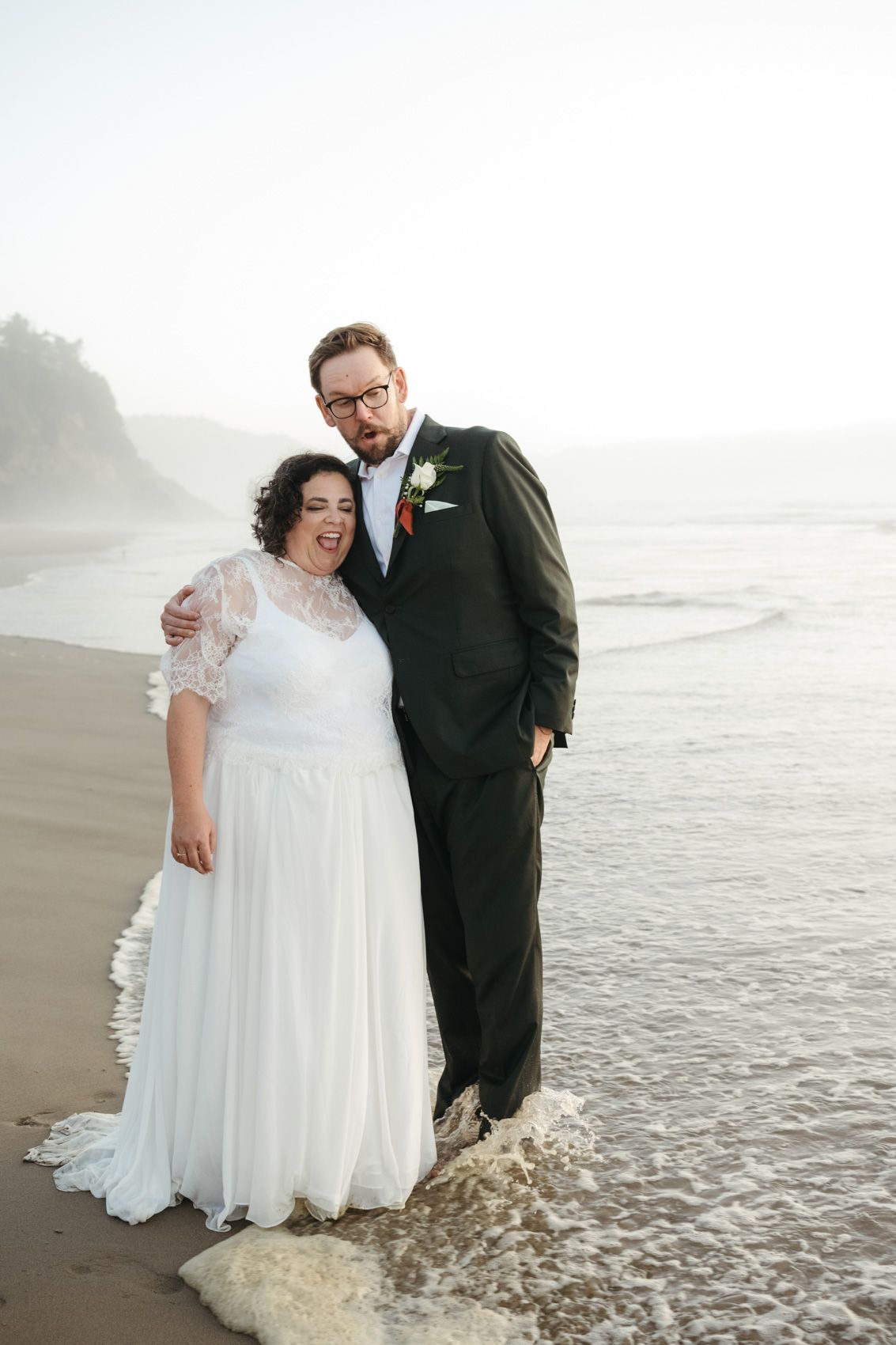 Arch Cape Oregon Elopement