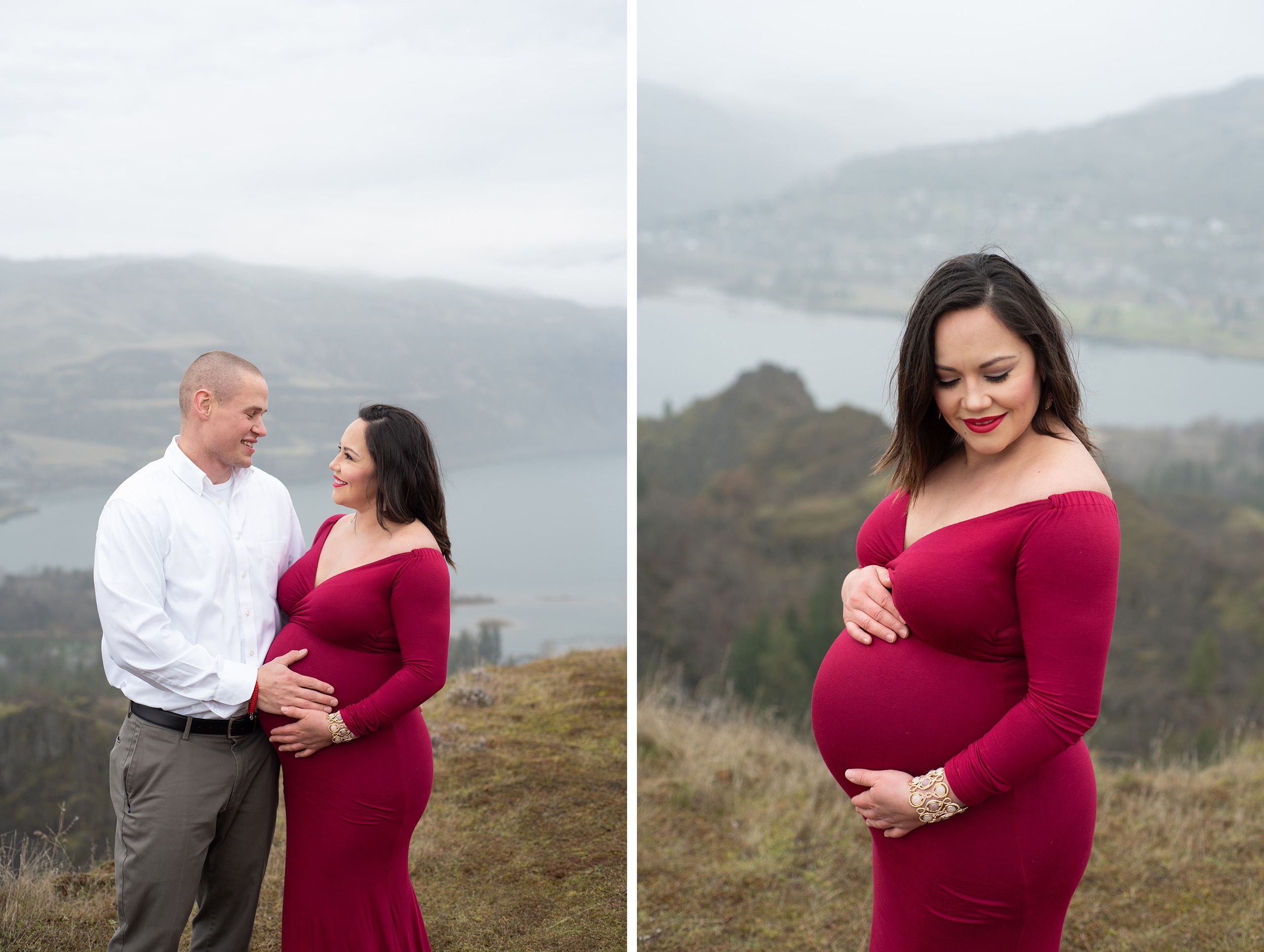 Columbia River Gorge maternity photos