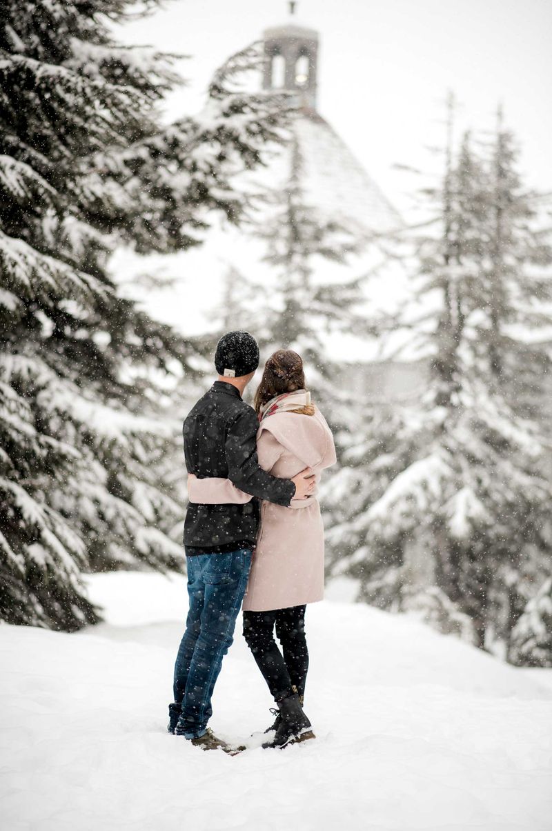 Winter portraits at Timberline
