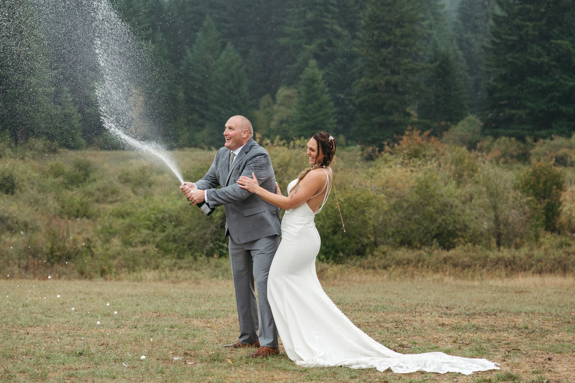 Davidson Ranch wedding at Silver Falls