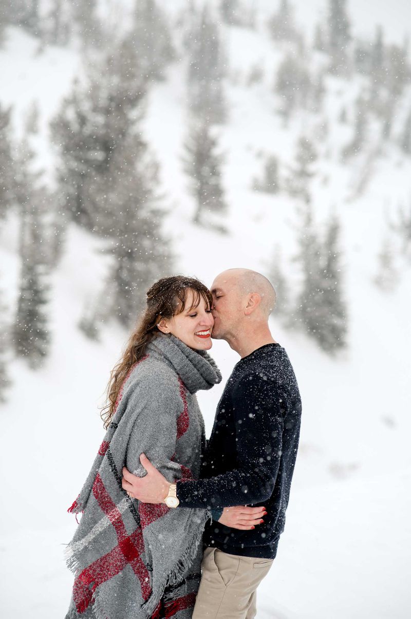 Snowy portraits