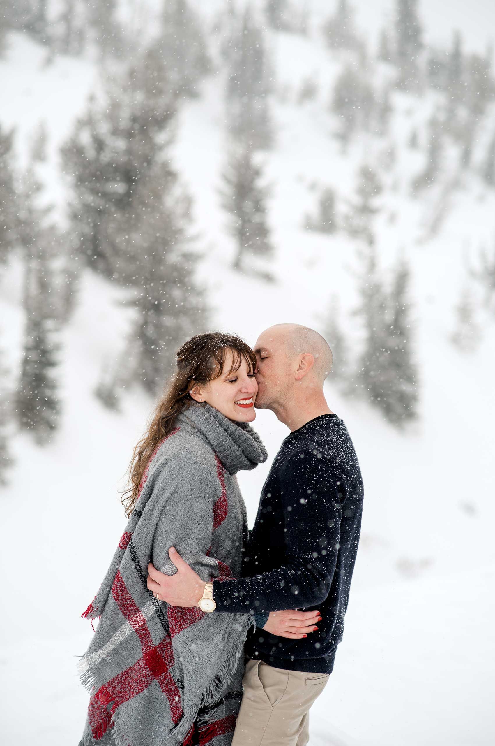 Snowy portraits