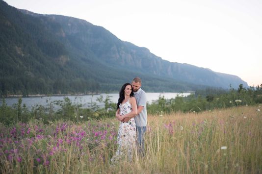 Columbia Gorge engagement