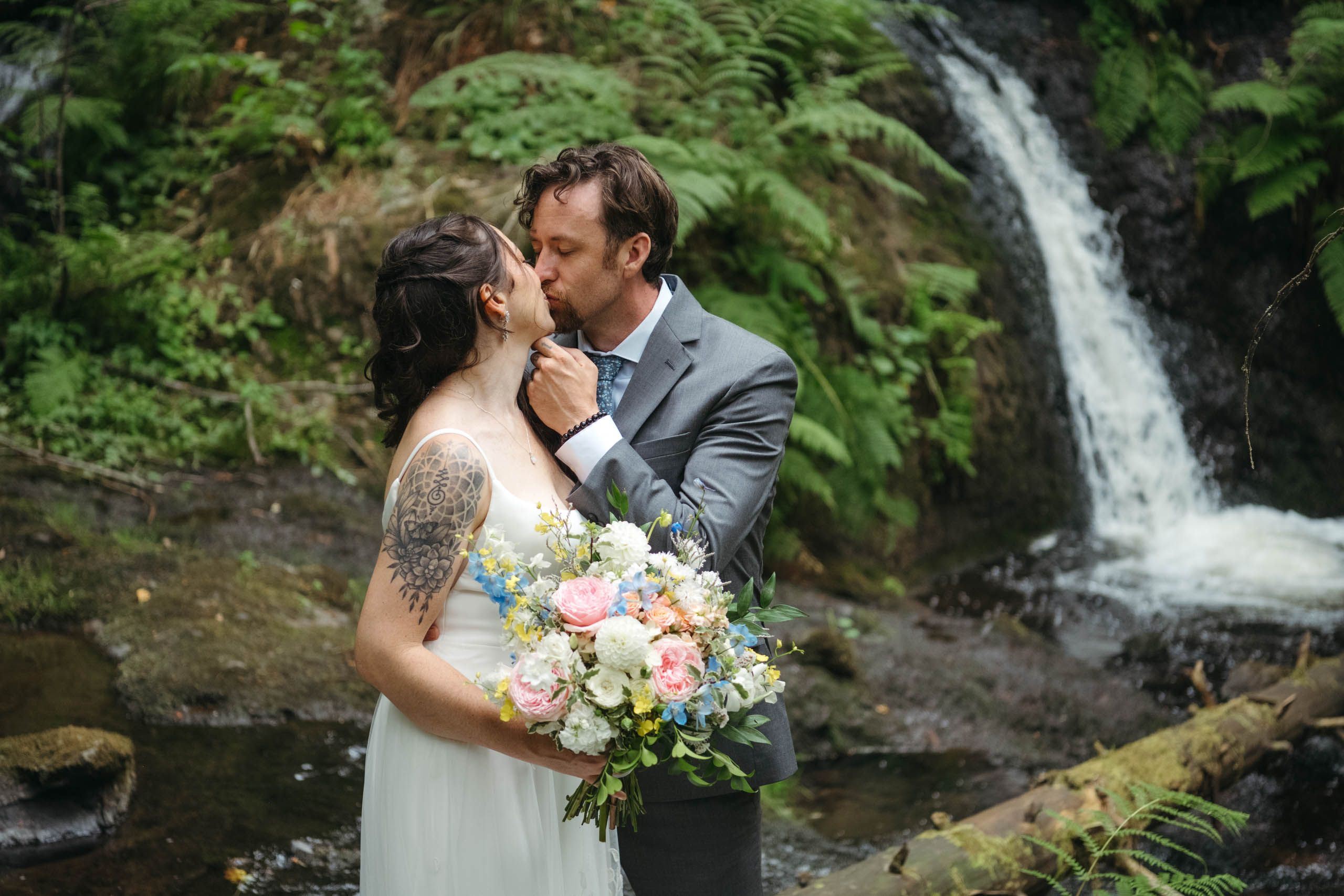 Camp Colton wedding portraits