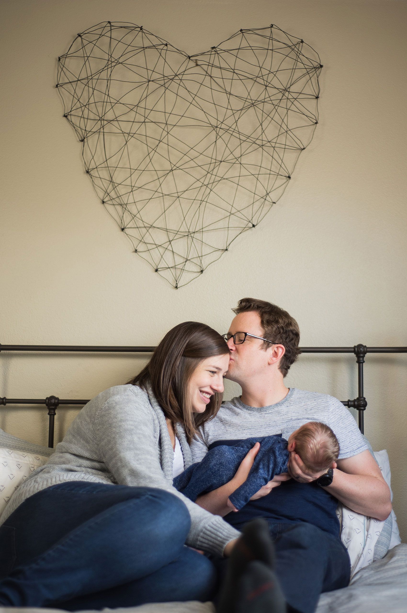 In-home newborn session