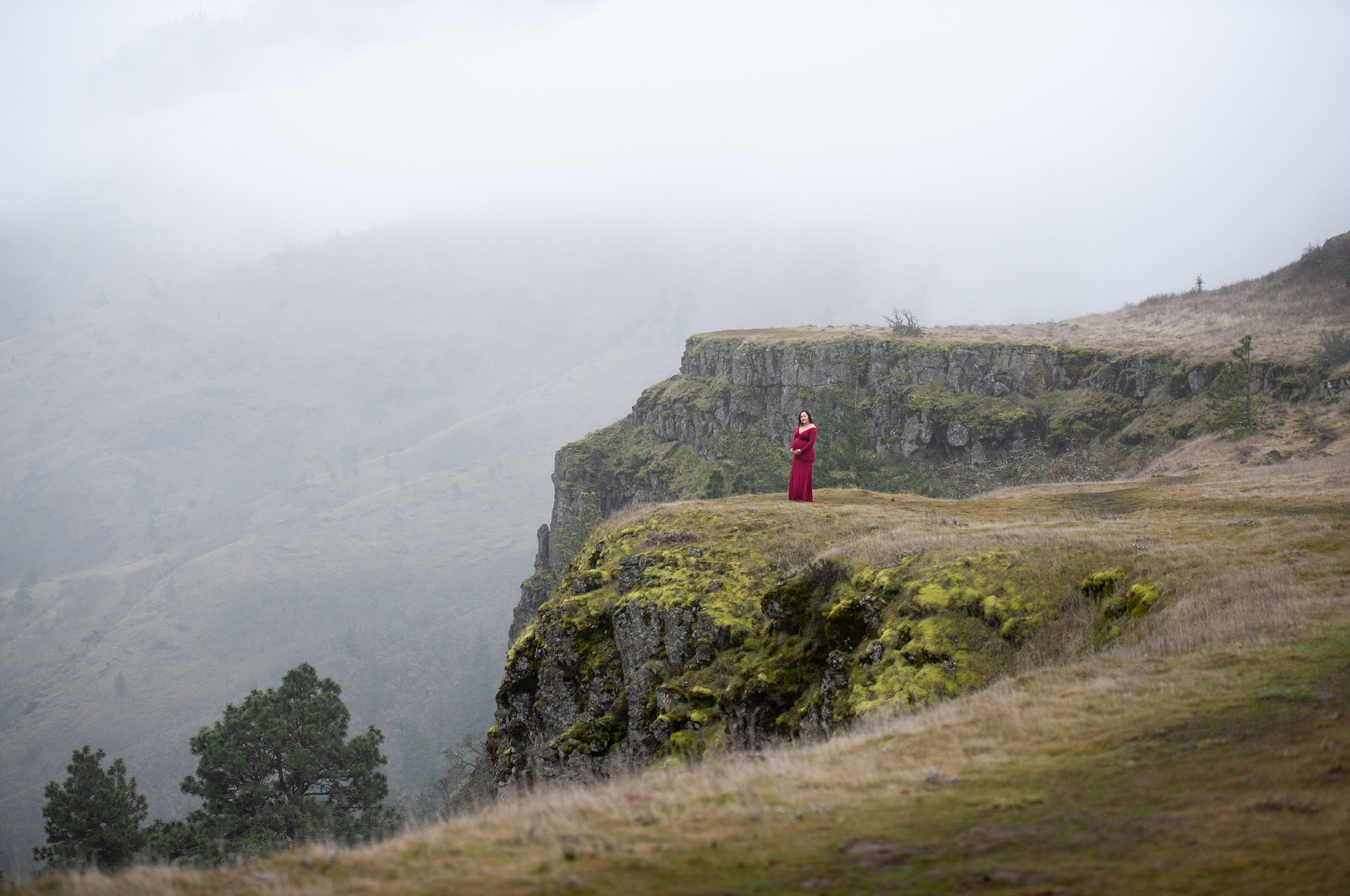 Columbia River Gorge maternity photos