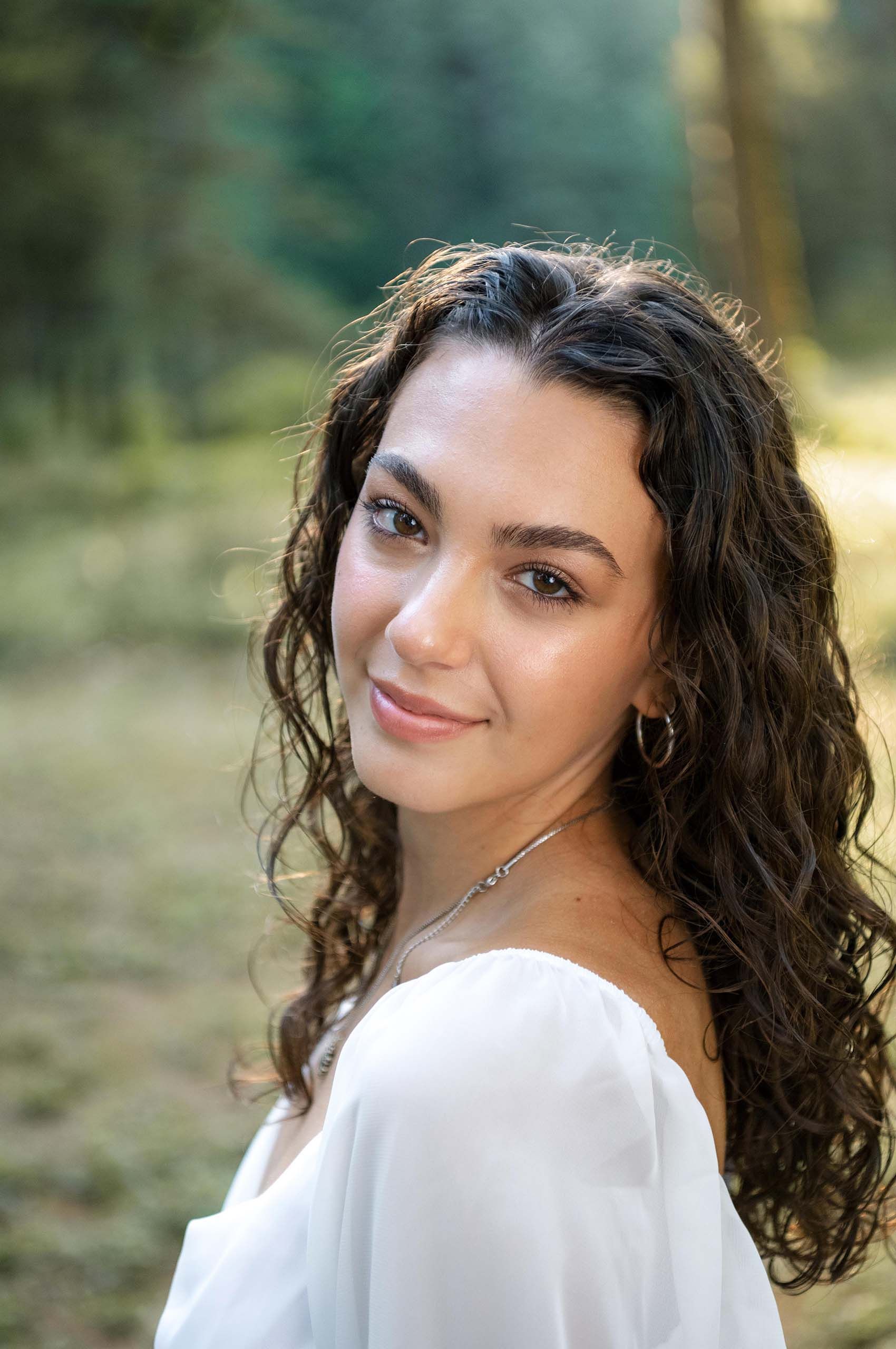 Silver Falls senior portrait session