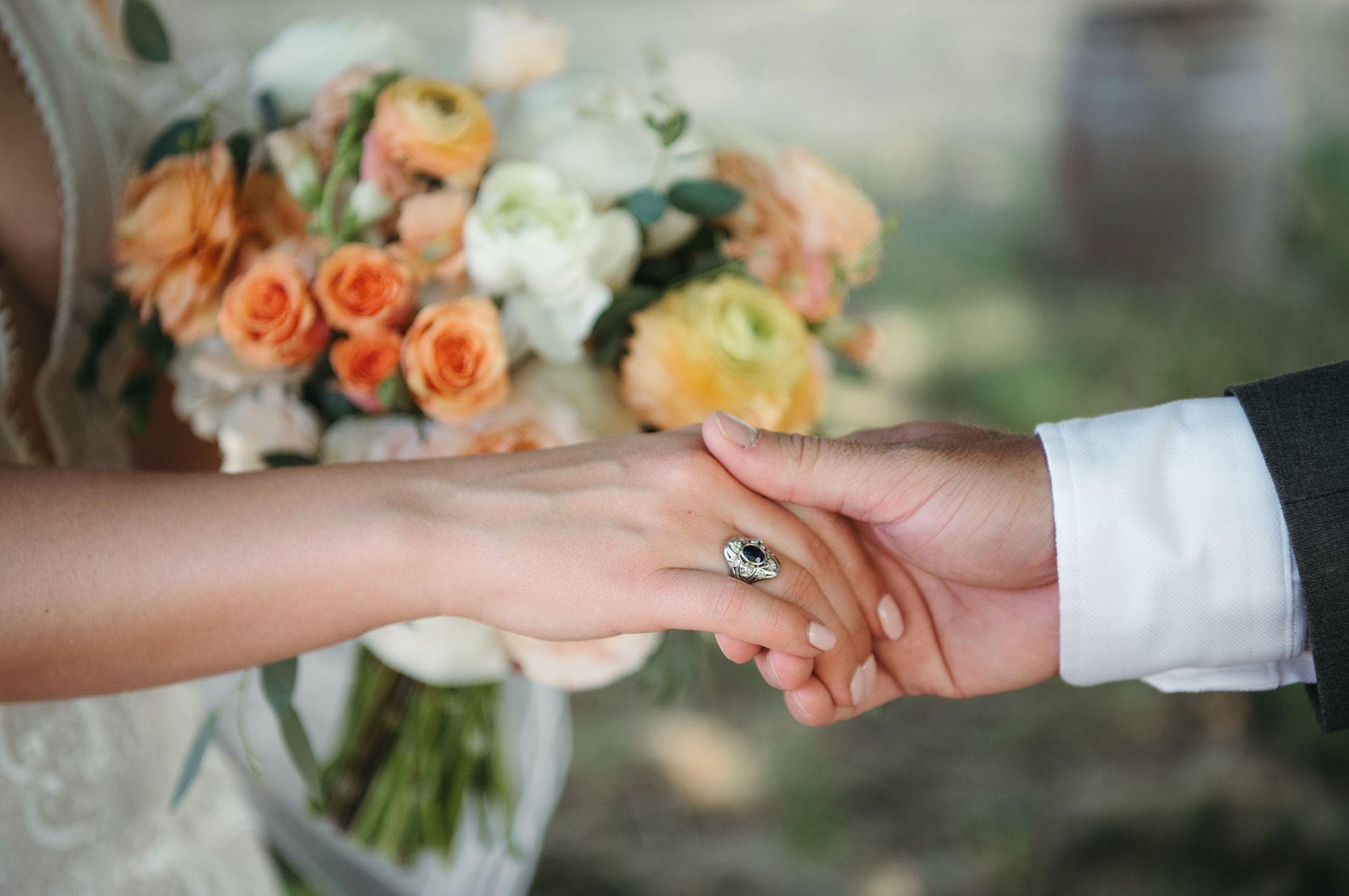 Vineyard wedding details