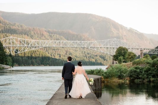 Columbia River Gorge wedding