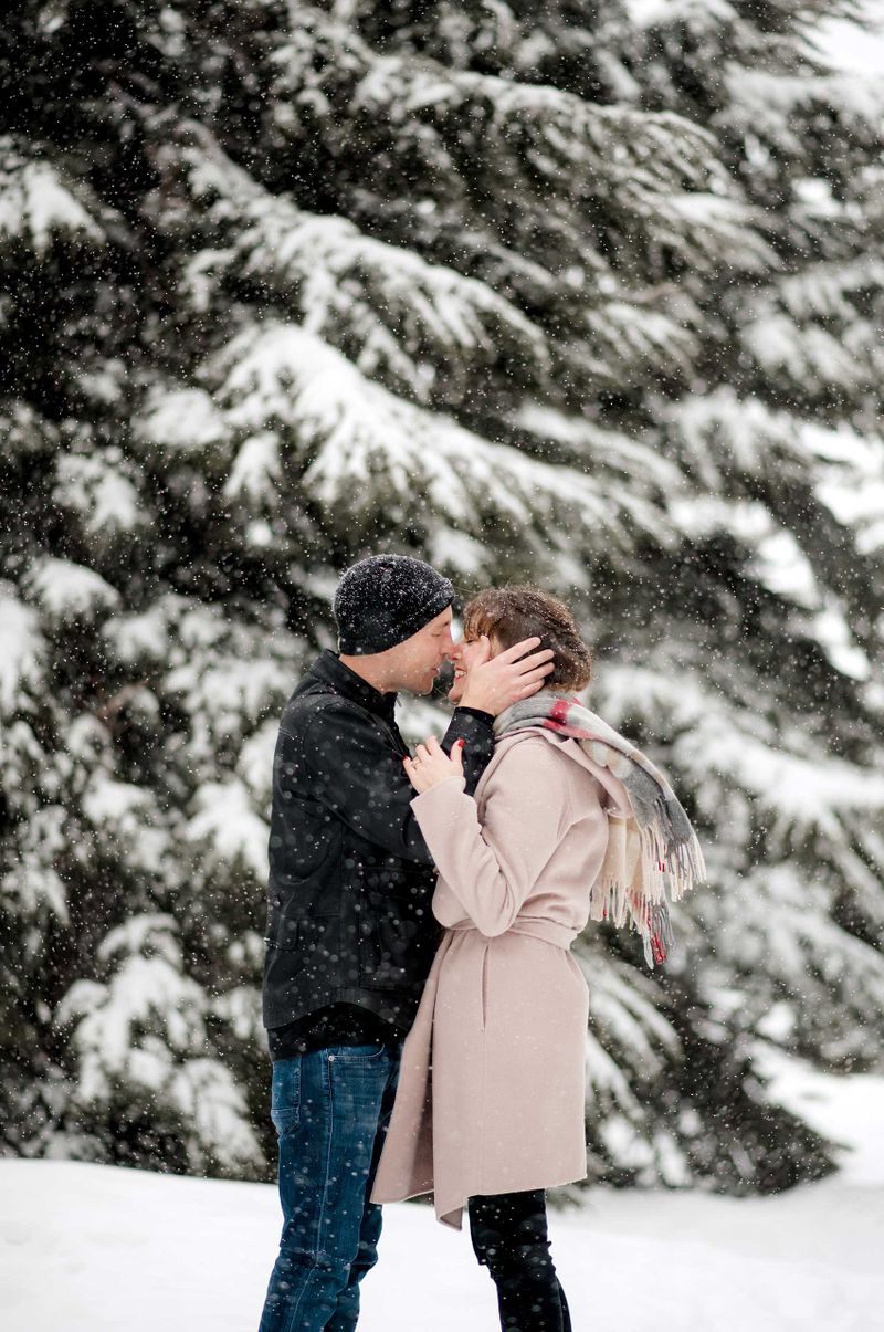 Snow portraits