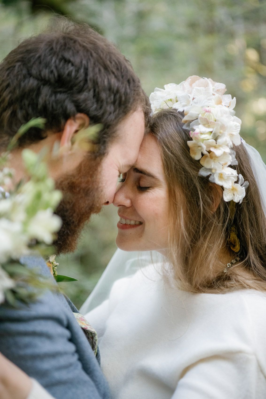 Mt Hood forest elopement