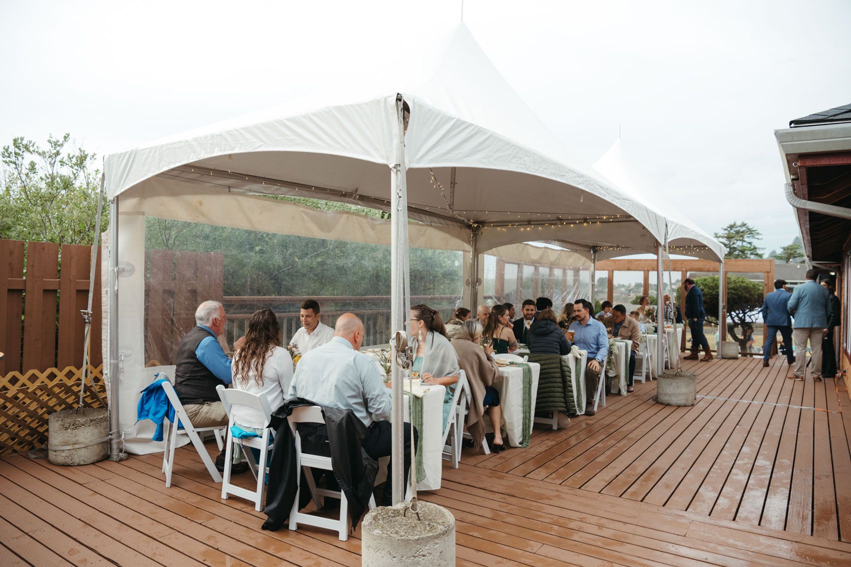 Yachats Inn wedding reception