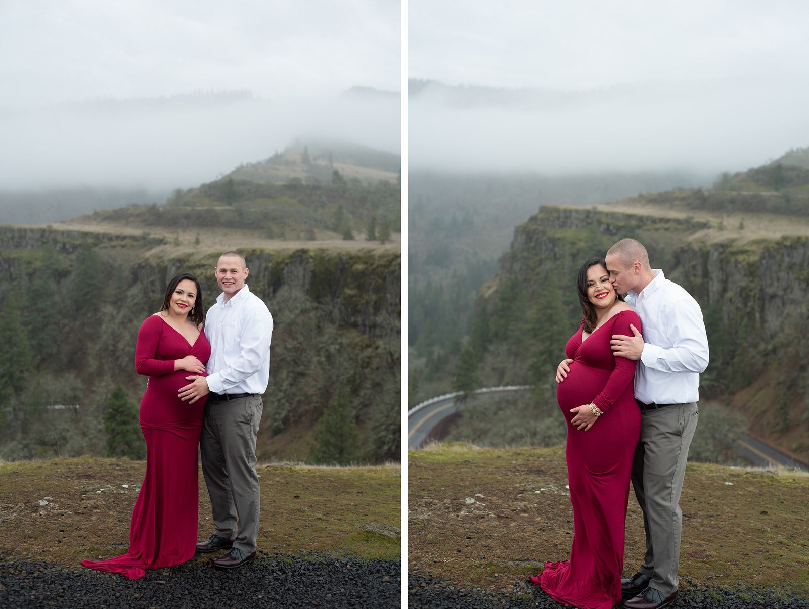 Columbia River Gorge maternity photos