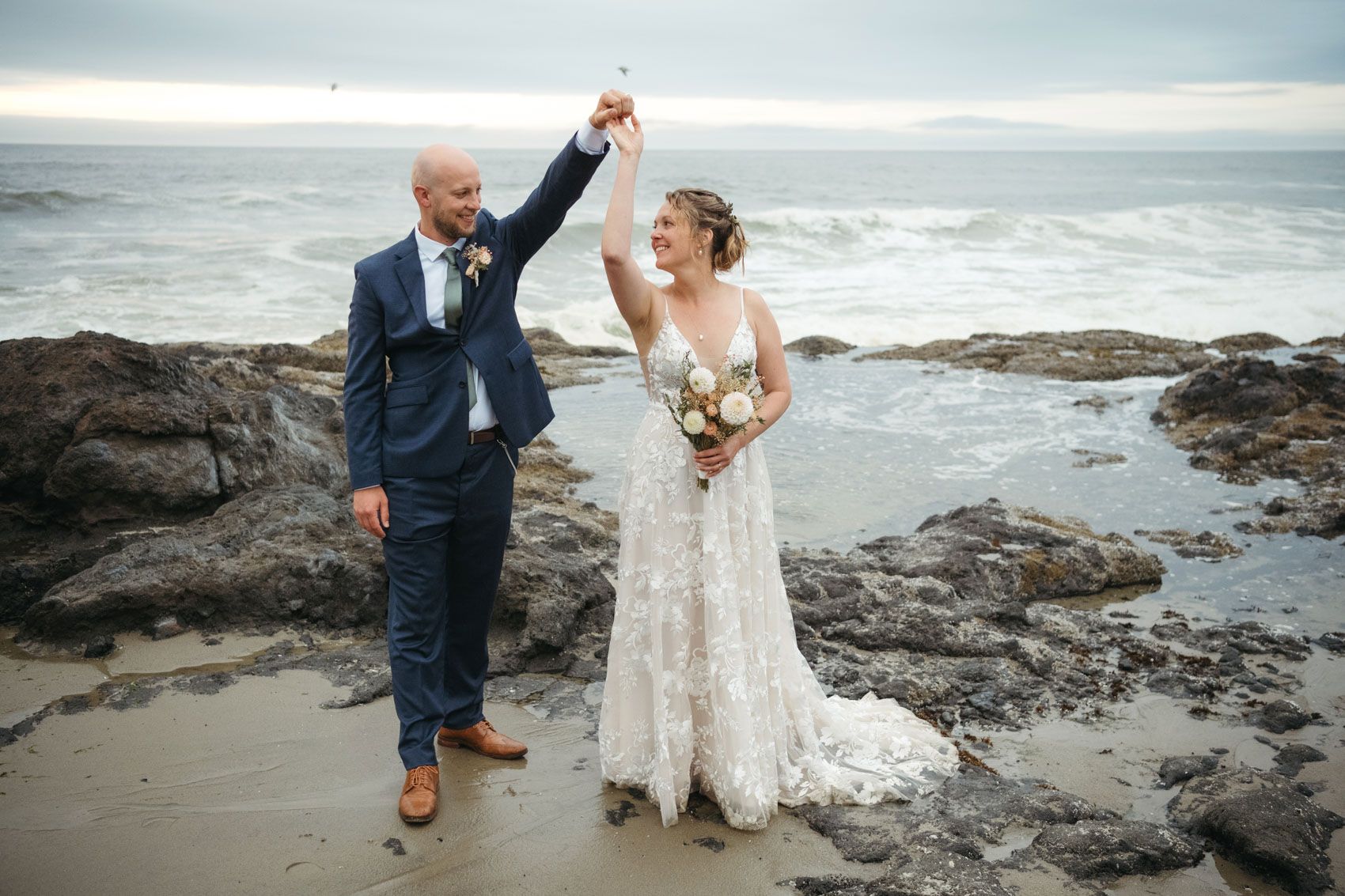 Oregon Coast wedding