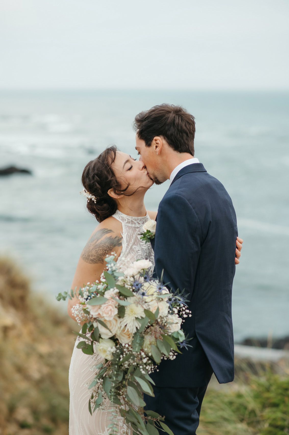 Cape Perpetua wedding at Oregon Coast