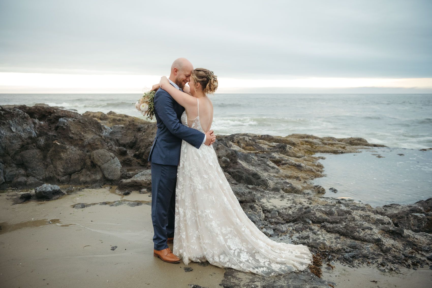 Oregon Coast wedding