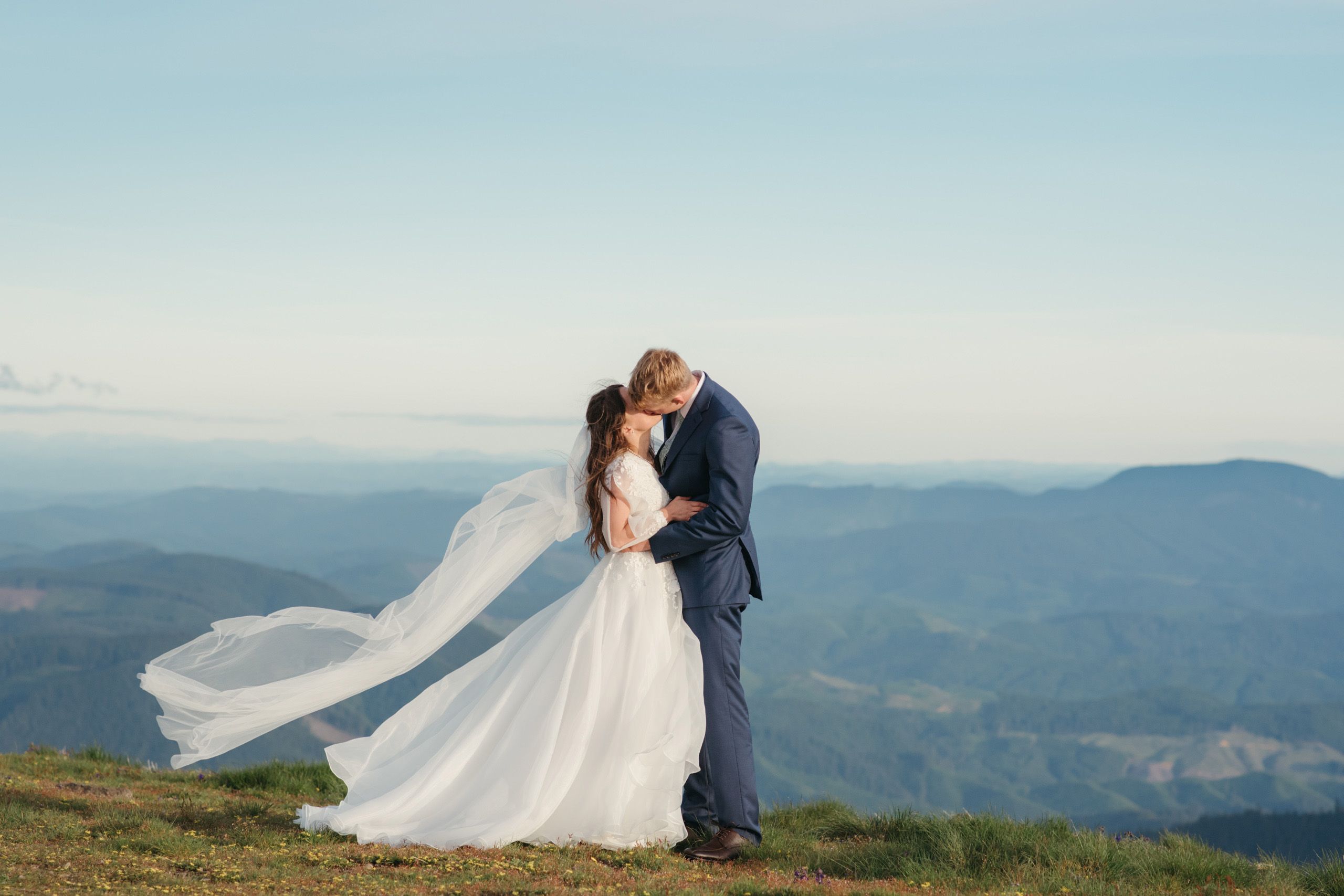 Mountain wedding photos