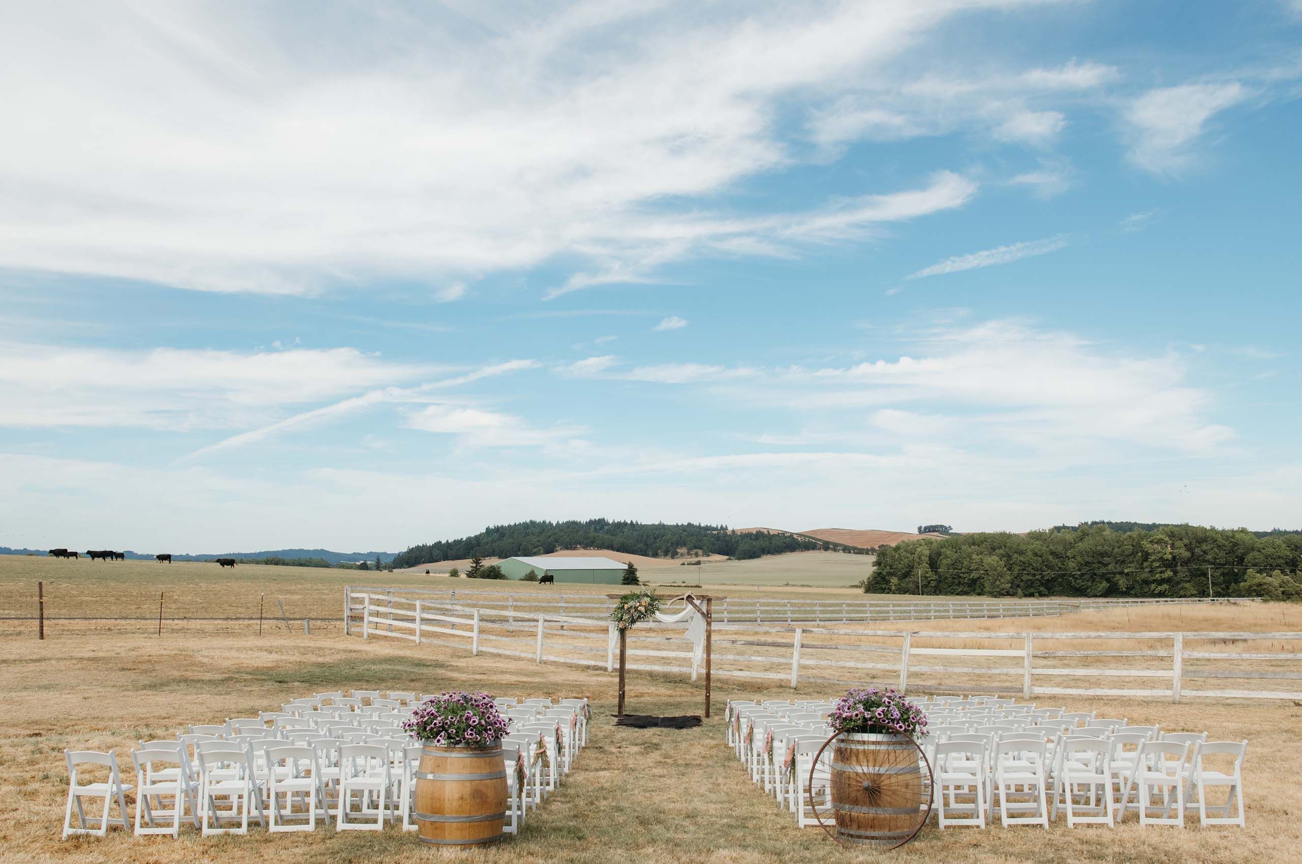 Western themed wedding 