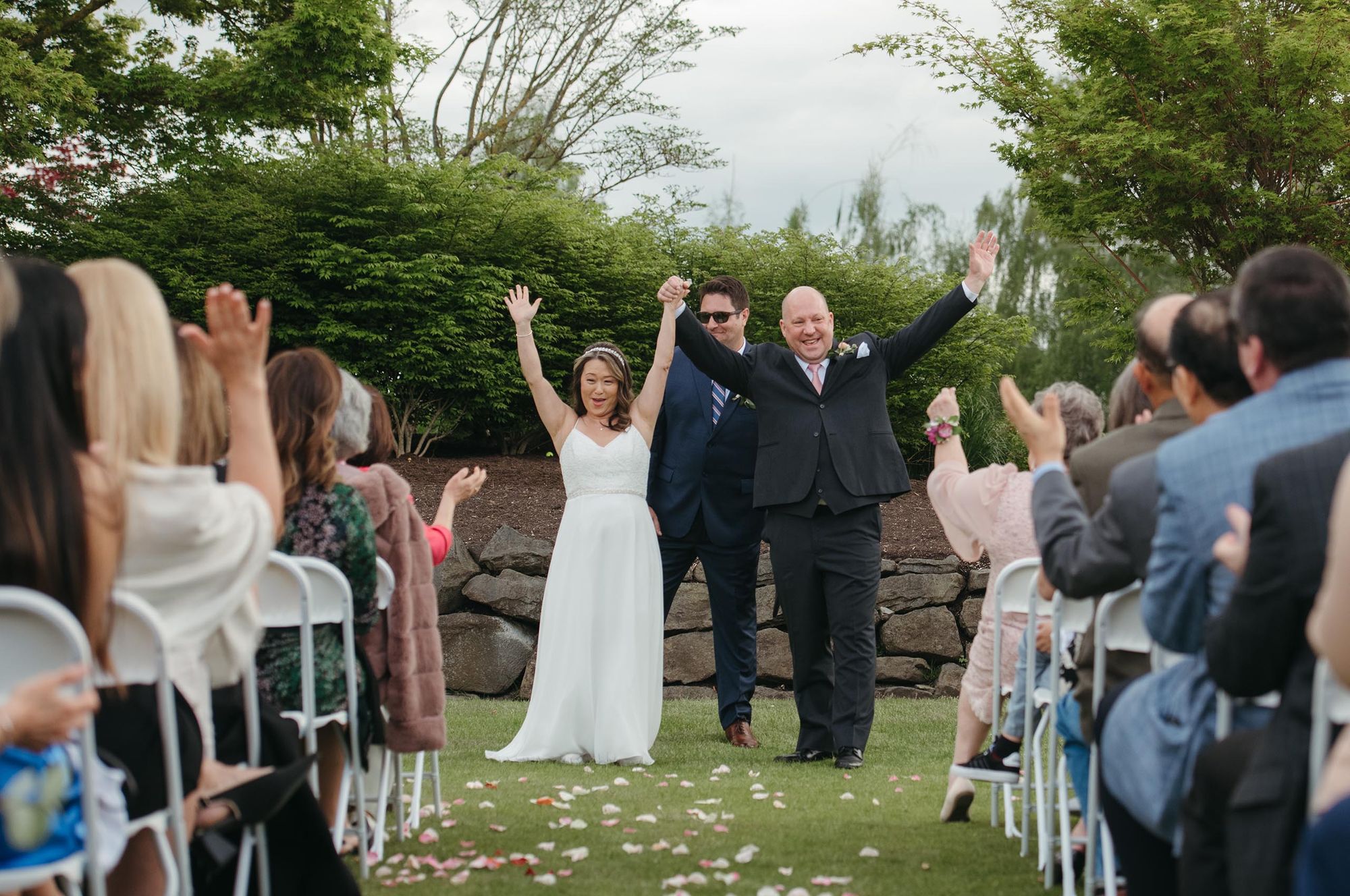 Spring wedding at Langdon Farms