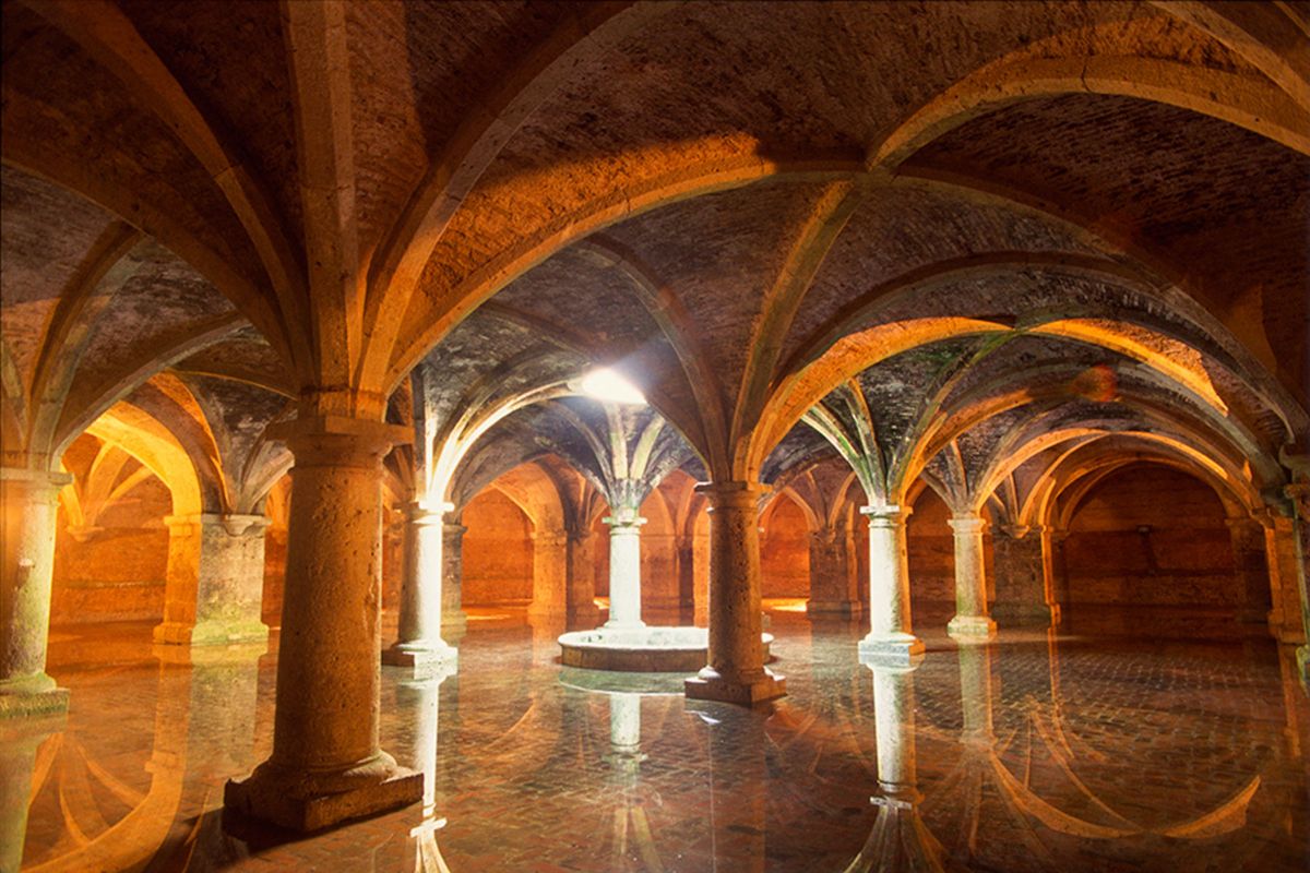 Water cistern in El Jadida, Morocco