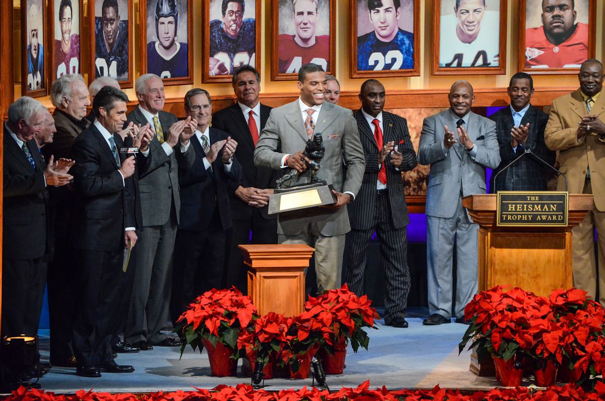 Heisman Trophy winner Cam Newton