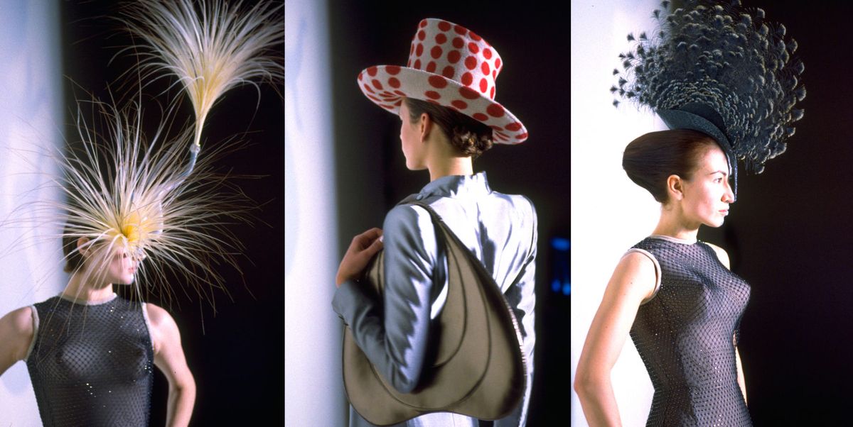 Philip Treacy hat designer runway show