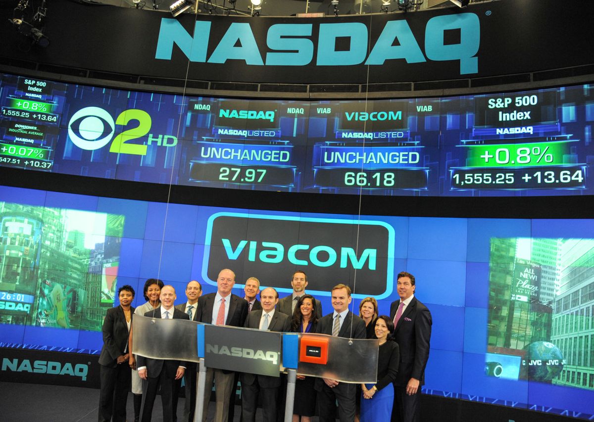 Viacom Inc. at the NASDAQ