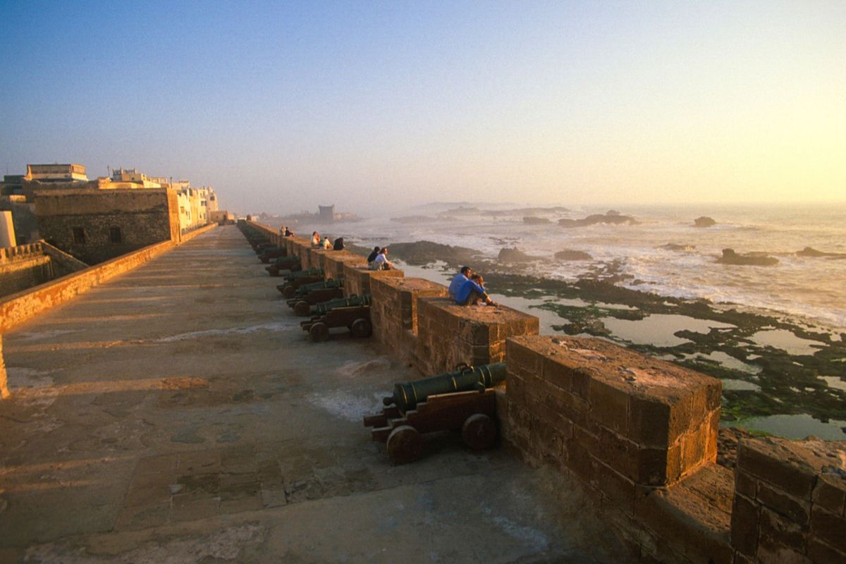 The ramparts of Essaouira, Morocco