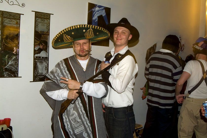 Sophia's Halloween Party 2006 Tavish and Tom