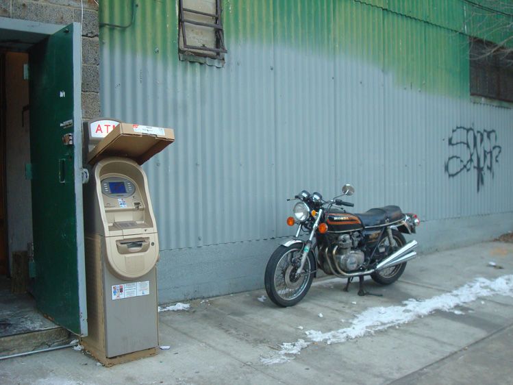 New ATM outside of Roberta's Pizza