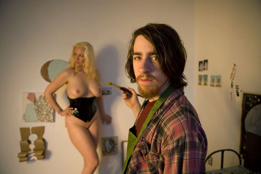 Ian "Hollywood" and a model
