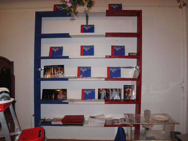 The newly published books. limited editions."I Am Amerikan", "Transgenders In The Mid West" and "Raw"