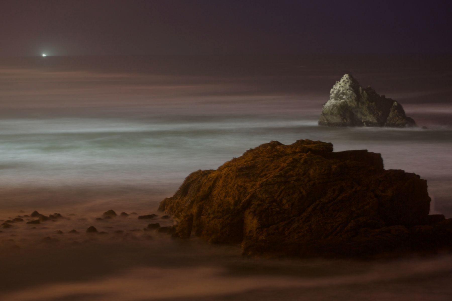 Light at the horizon