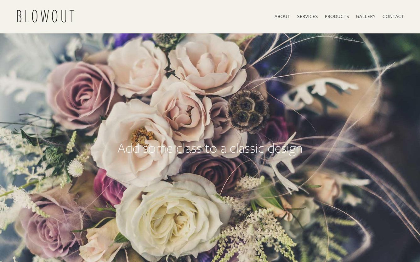 Florist Website Templates