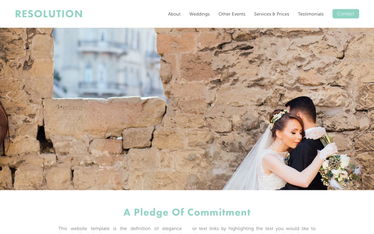 Make Your Own Wedding Website