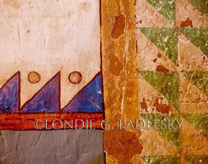 Wall paintings, Historic California Mission ©Londie G. Padelsky CCM-653_LondieGPadelsky