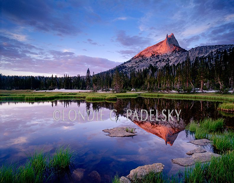 Cathedral Peak reflection, Yosemite National Park, CA JMTM-118_Londie_G_Padelsky.jpg