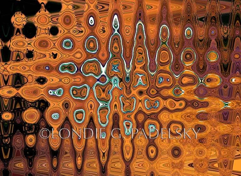 Brown, black, and white abstract colors and shapes.               ©Londie G. Padelsky CCST-1467WD_LondieGPadelsky