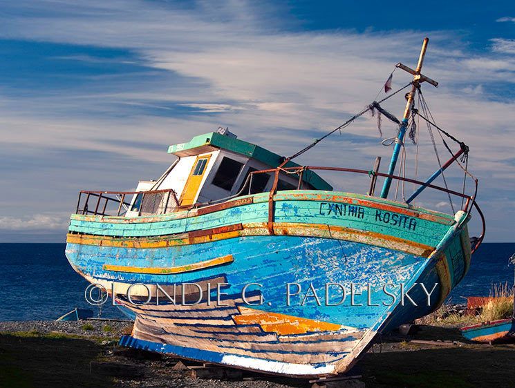 Old Fishing Boats on the Beach. Colorful Boats on the Beach of