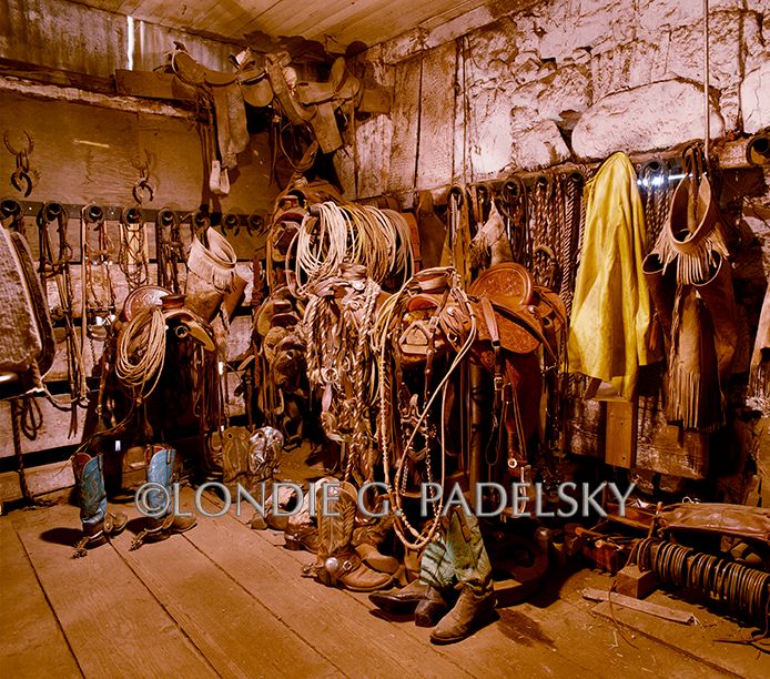 cowboys, cowboy, saddles, tack, tack room, ropes, boots, cowboy boots, western Cowboy tack room