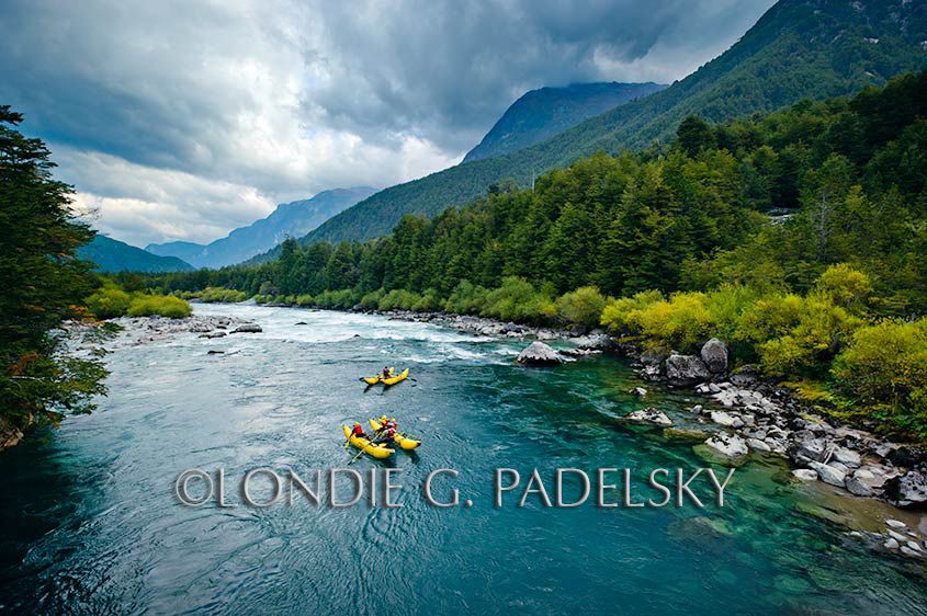 River Rafting the Rio Futaleufu, Patagonia, Chile, South America ©Londie G. Padelsky 11SAC_LGP0061_LondieGPadelsky