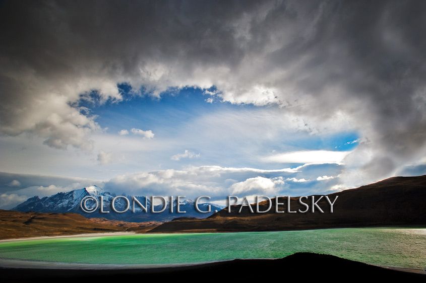 Lago Amarga, bordering Torres Del Paine National Park, Chile                   ©Londie G. Padelsky SMER_07311_LondieGPadelsky