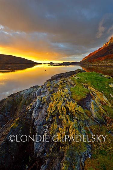 Sunrise at Tierra del Fuego National Park, southernmost tip in Argentina  ©Londie G. Padelsky 0510SA_LGP0879-2_LondieGPadelsky
