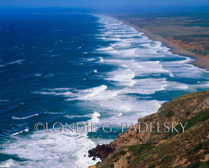 Point Reyes National Seashore, Marin County, Pacific Coast of northern California        ©Londie G. Padelsky  CA-470_LondieGPadelsky