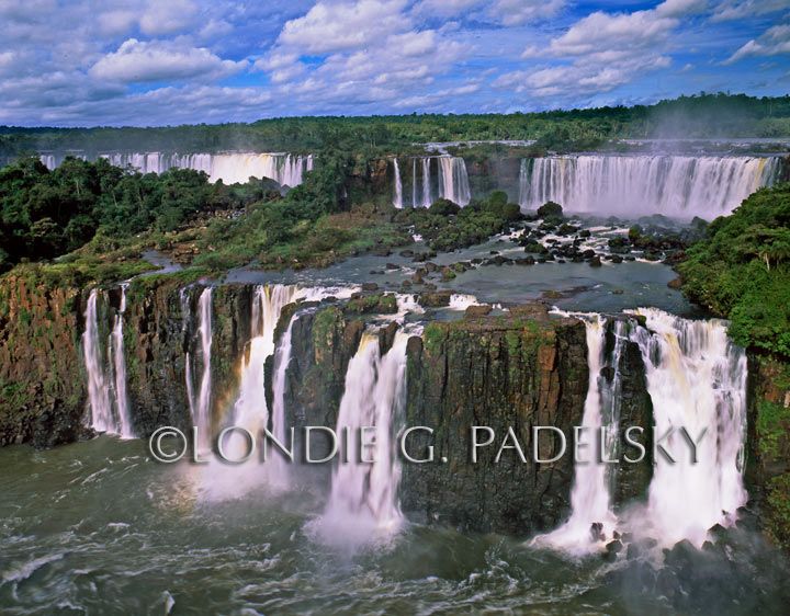 Iguazu Falls, Iguazu National Park, Brazil  ©Londie G. Padelsky A-151_LondieGPadelsky